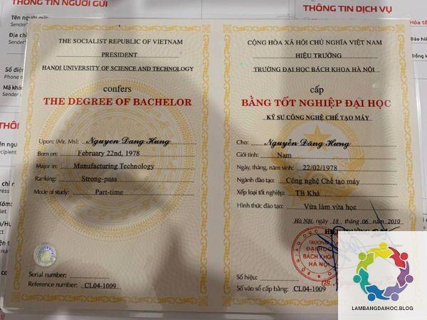 Làm Bằng Đại Học Tại TPHCM