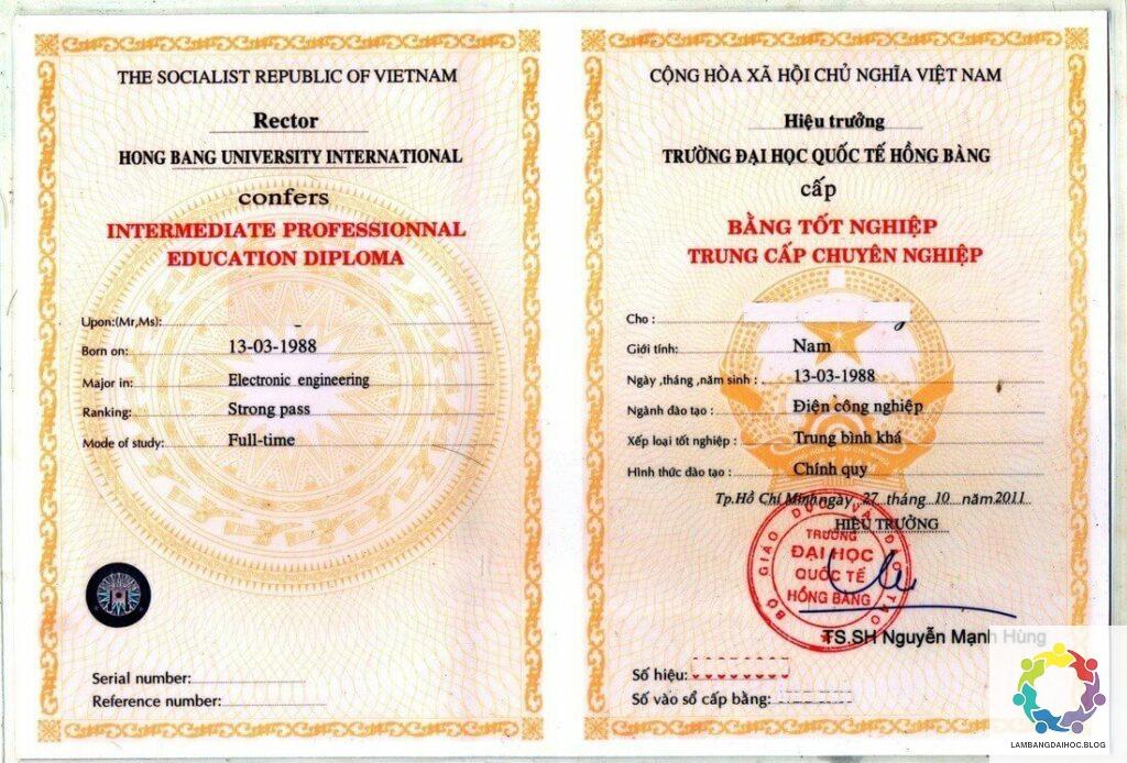 Làm bằng trung cấp sư phạm mầm non