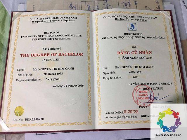 làm bằng đại học uy tín